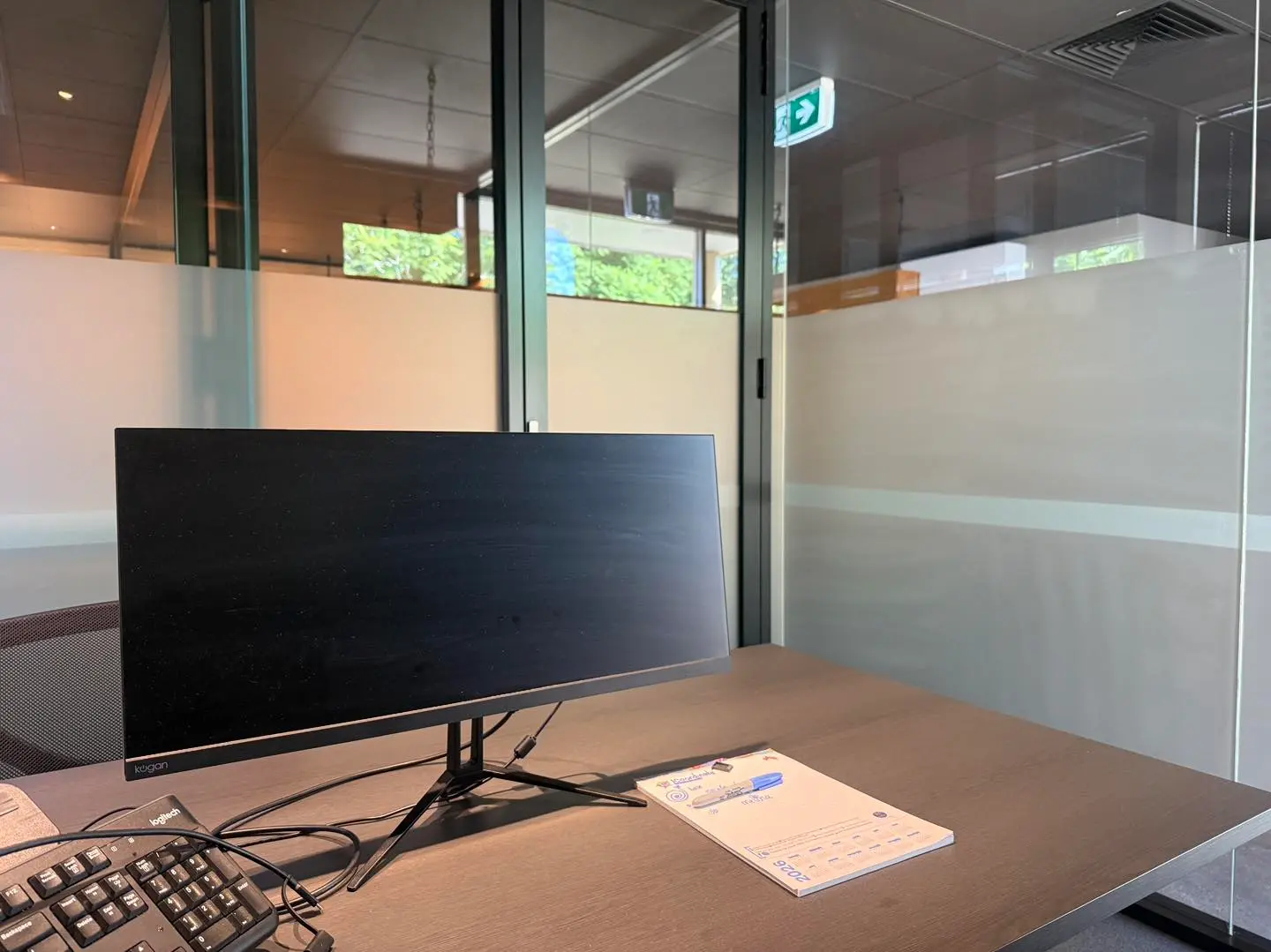 Office privacy frosting completed in Raymond Terrace NSW